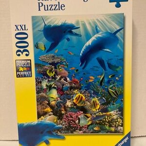 Ravensburger Underwater Adventure Jigsaw Puzzle Ocean Sea 300 XXL Pc Complete